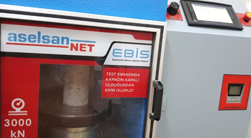 Beton Basınç Dayanım Testi